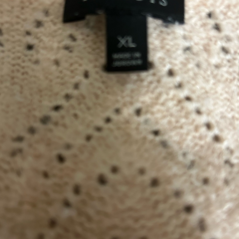 Talbots Women's peach Sweater - Picture 3 of 3